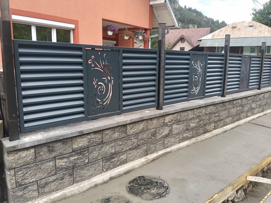 Porți din tablă decupată!! Executăm după modelul clientului dorit
