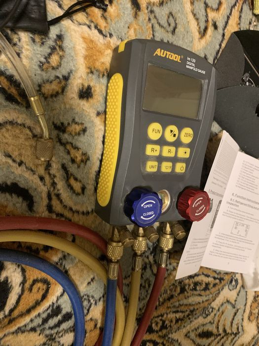 Цифровой манифольд AUTOOL LM 120