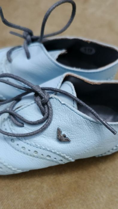 Новогодняя Акция! Скидки брендовых вещей!Туфельки для малыша от Armаni