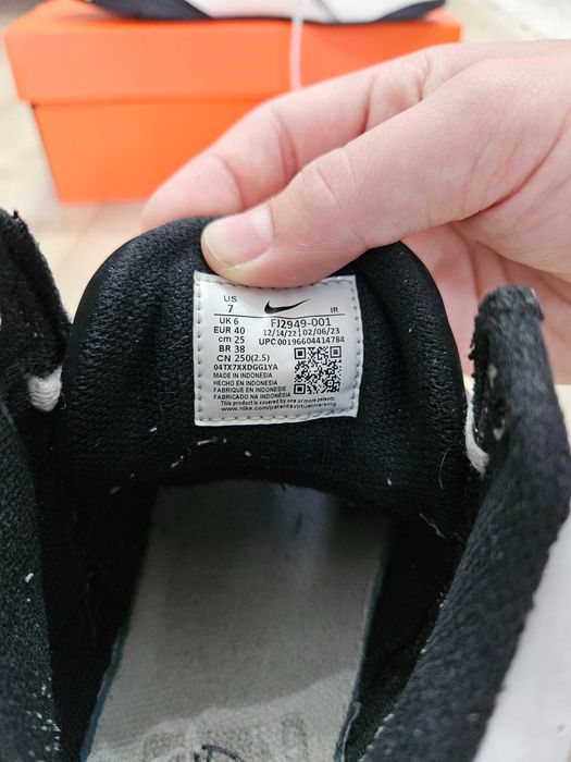 Ghete Nike Air Flight Lite Mid Nas FJ2949001 Barbati Gri 40