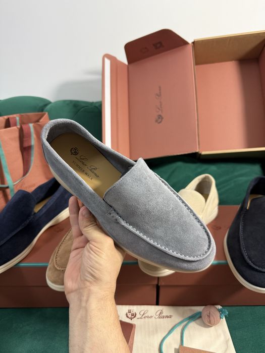 Mocasini Loro Piana piele naturala 100% Full Box colectie noua