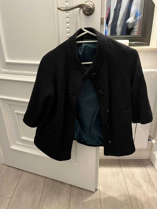 Sacou lana negru, marime XS