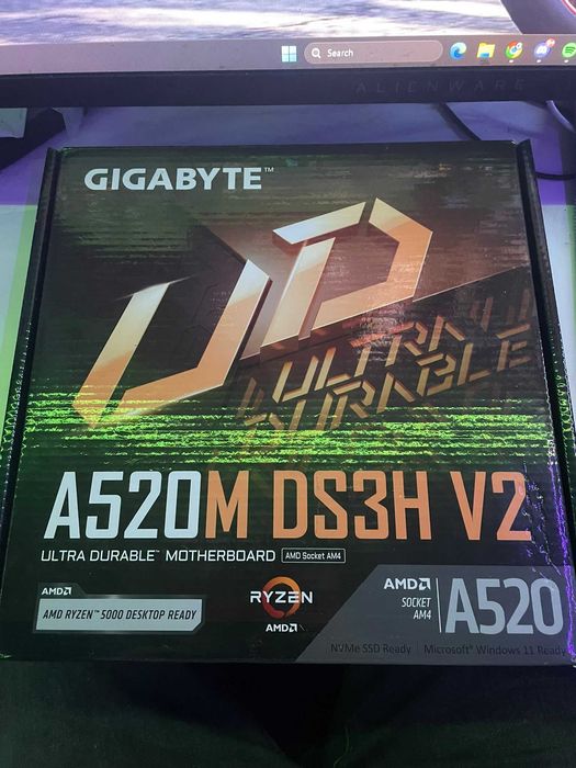 KIT AMD Ryzen 5 5600 + Cooler Original + Gigabyte A520M DS3H V2 – NOI