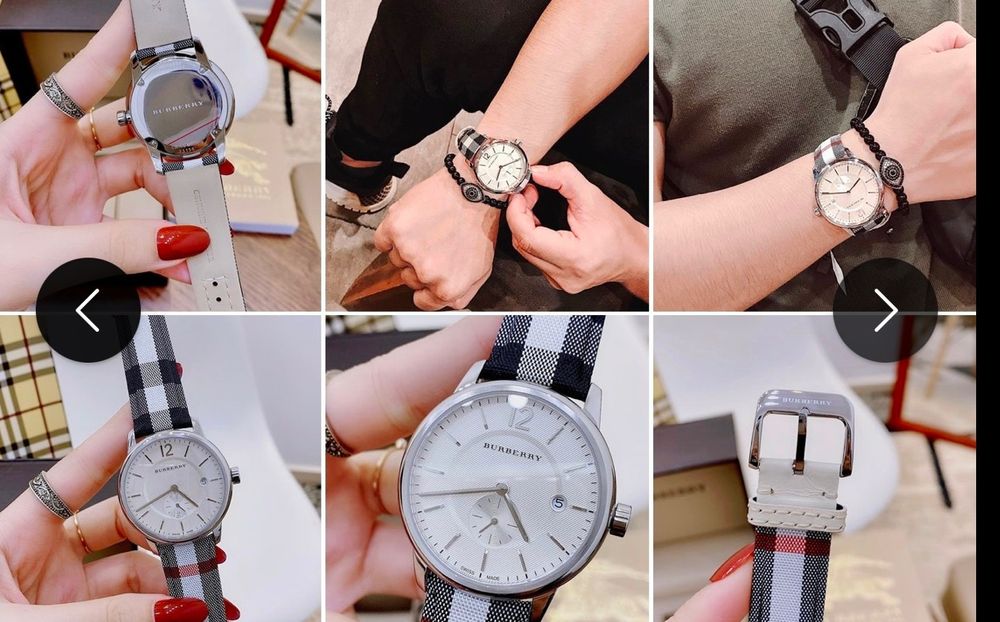 Часовник Burberry ,нов с кутия