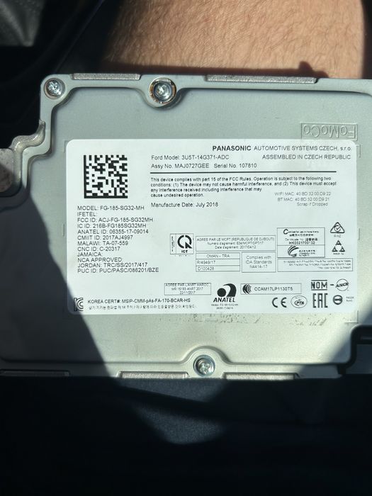 Display 6,5” + apim SYNC 3 de pe Focus 4