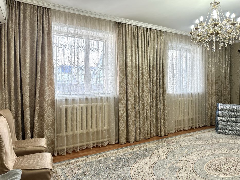 Шторы и тюль, комплект, отличное состояние