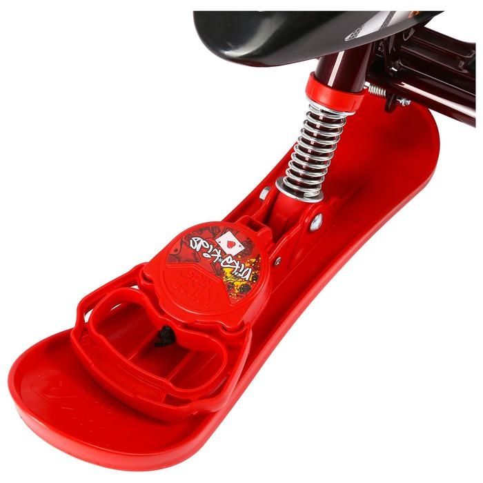 Снегокат Ника со спинкой