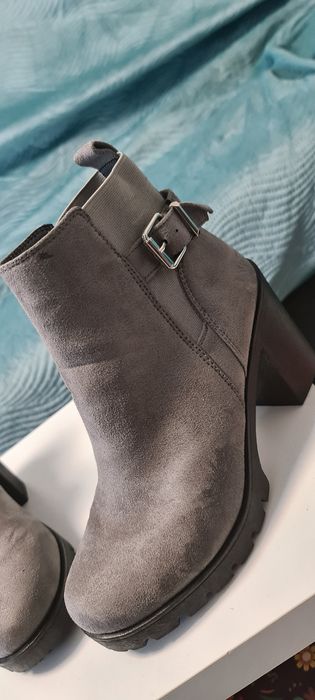Botine Dama Gri marimea 38