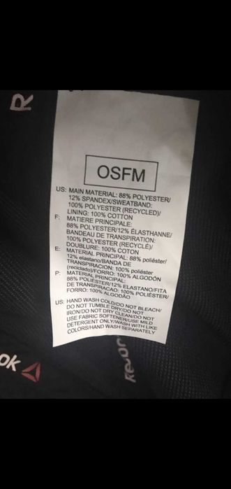 Бейсболка UFC rbk