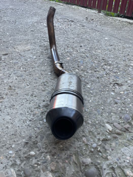 Dominator Exhaust CBR 600 RR + Cască MT Neagră