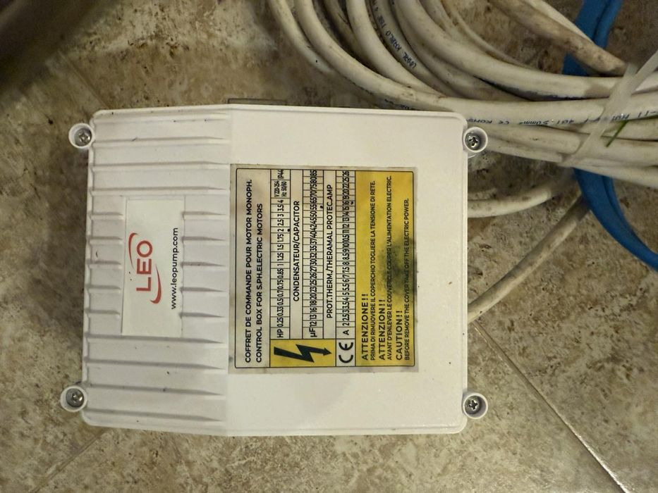 Потопяема сондажна помпа LEO 4XRm3/22-1.5