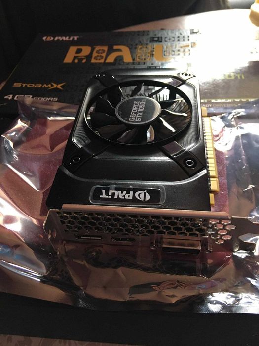 Видеокарта Nvidia GTX 1050TI, 4GB 128BIT