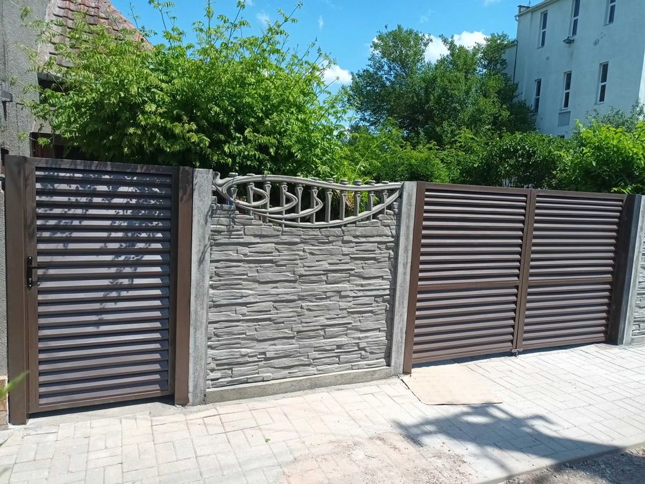 Producem. gard de  beton Și Confecții metalice