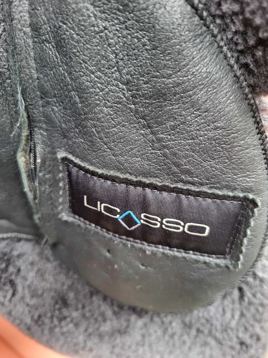 Cojoc de piele cu blană in interior