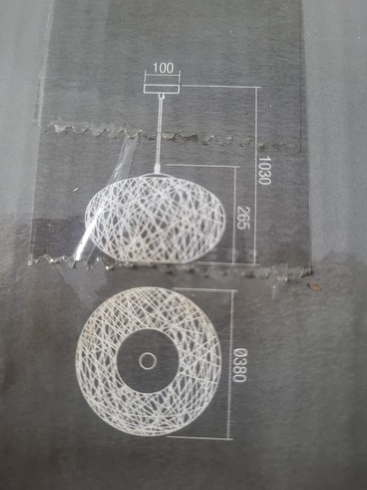 Vând lustra suspendata rustică