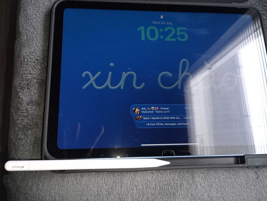 Ipad+писалка за него