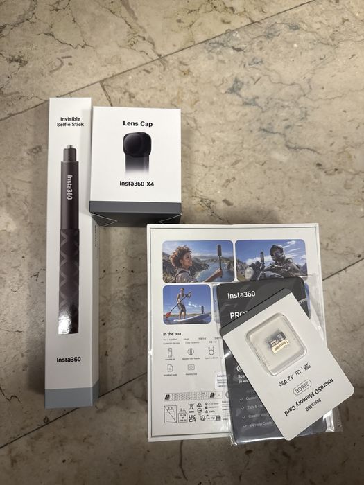 Camera actiune insta360 x4 adventure bundle sigilat