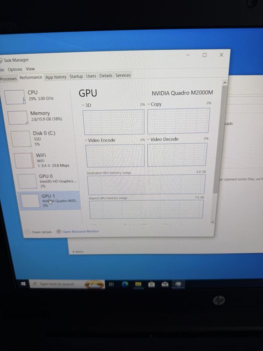 Vand Laptop HP Zbook 15 G3