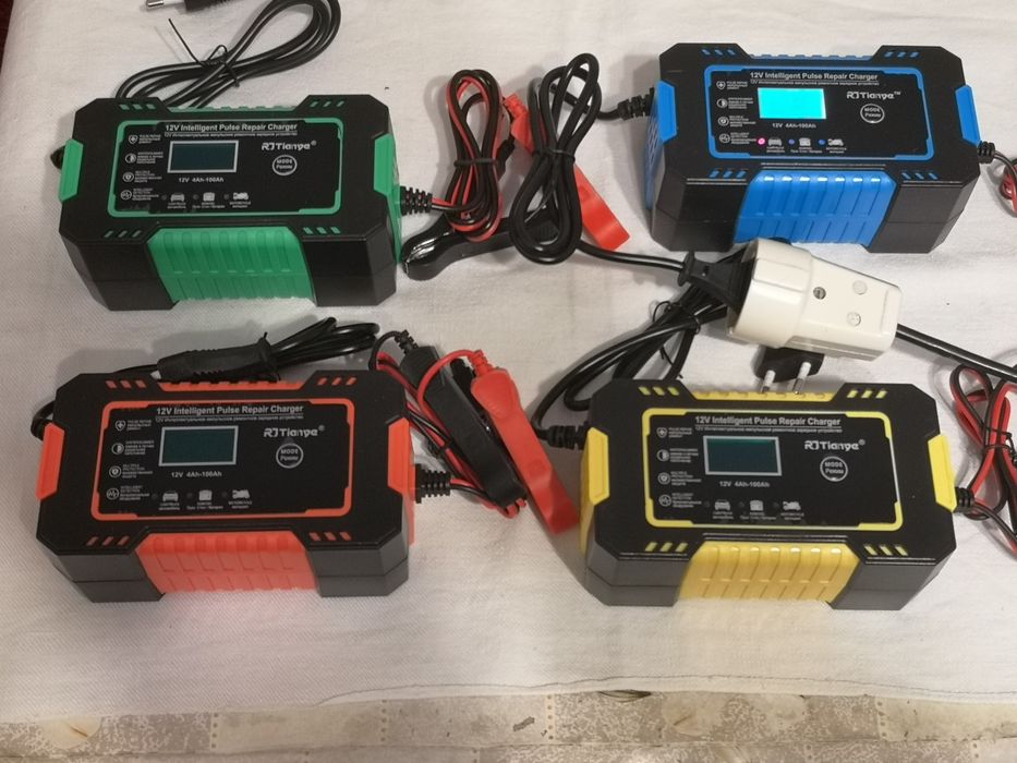 Интелигентно  зарядно за заакумулатор 12V 6A (автомобил кола)