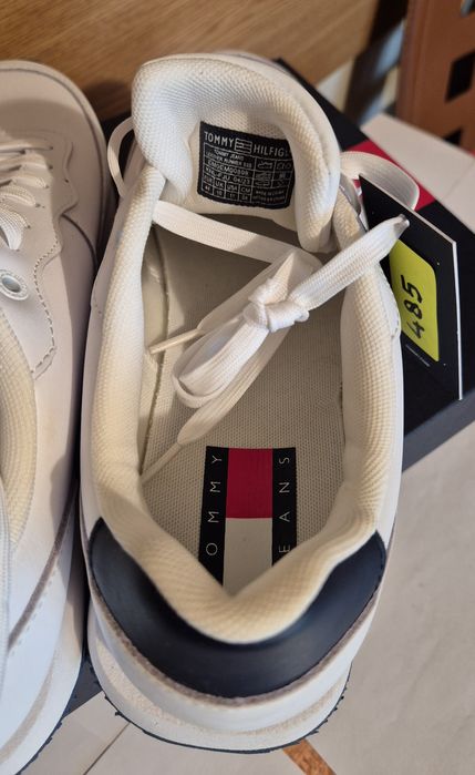 Sneakers noi piele naturală Tommy Jeans M44