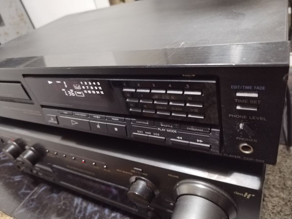 CD player deck Sony cdp-590