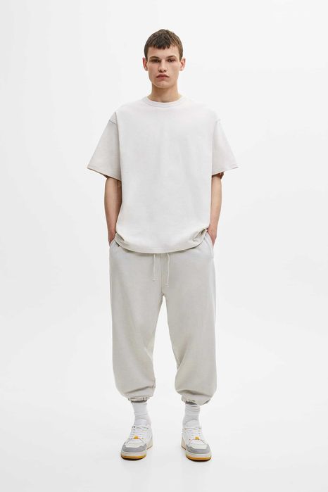 Pull & Bear широк свободен спортен джогър панталон долнище анцуг