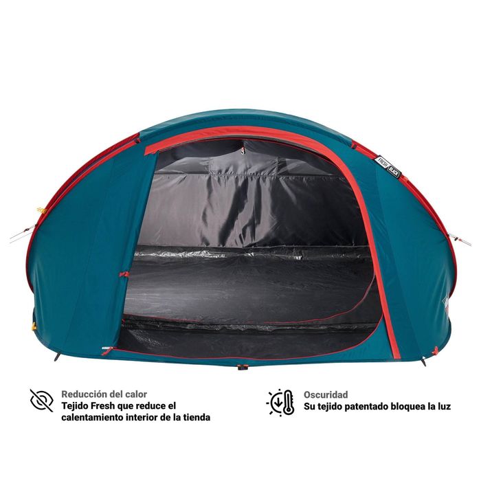 Cort camping 2 Seconds Fresh&black Xl 3 - produs resigilat Decathlon