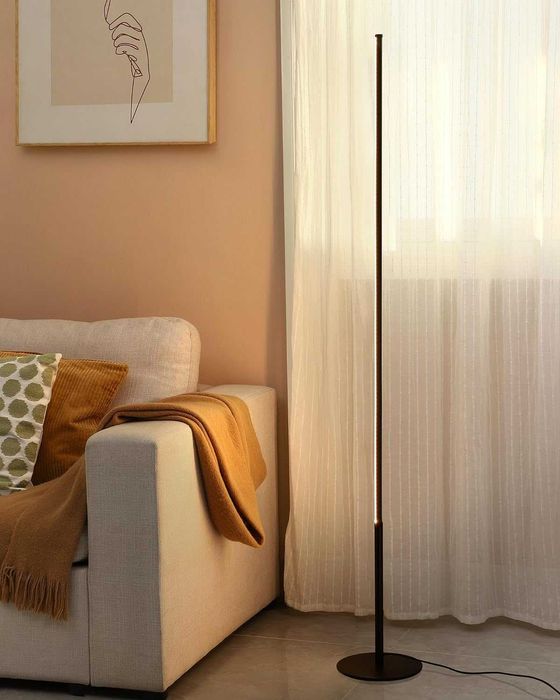 Lampadar STICK podea LED, 3000K, dimmabil, Silver ,REDUS de la 400RON