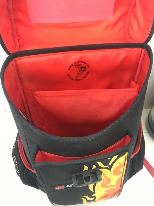 Ghiozdan Lego City pentru scoala negru