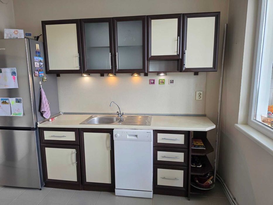 Модулна кухня | Дъб и ванилия | 2.10 m Дължина