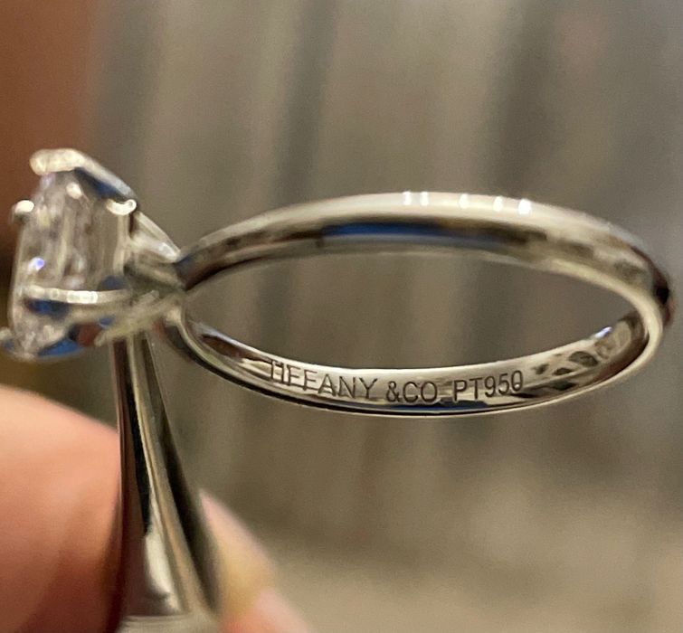 Дамски  пръстен модел Tiffany & Co, сребро, N 52
