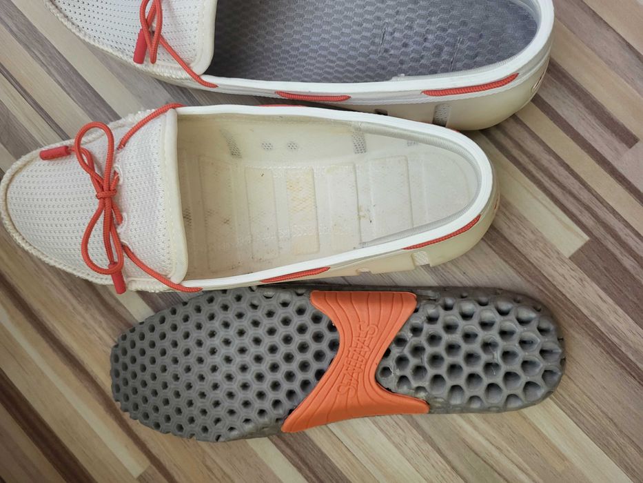 Бели мокасини Swims