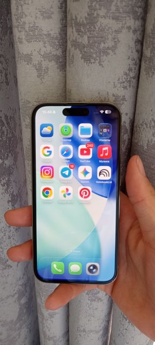 iPhone 15 Pro 128GB (Bypass) Holati Ideal / Ochilmagan