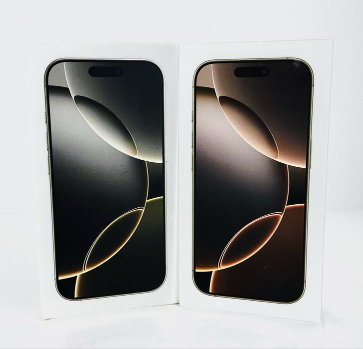 НОВ! Apple iPhone 16 Pro 128GB Desert Titanium Гаранция!