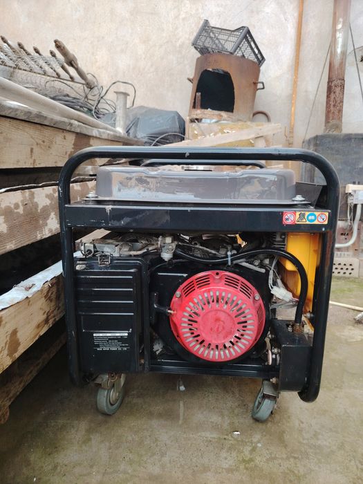 KIPOR natural gas/gasoline GENERATOR KNGE 6000E