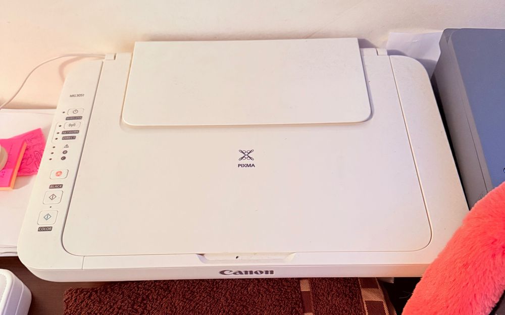 Мултифункционално у-во Canon PIXMA MG3051 All-In-One, White Printer