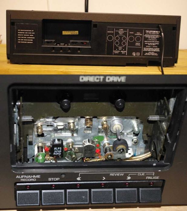 Telefunken TC 750 vintage deck casetofon