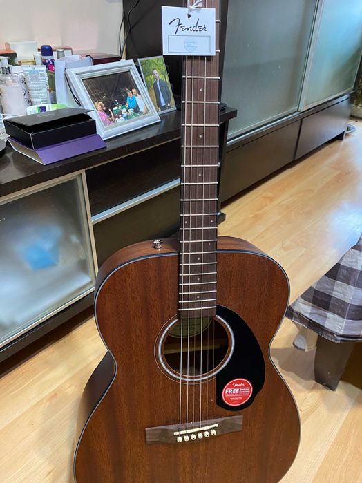 Нова Fender  CC-60 S  акустична китара all mahagony