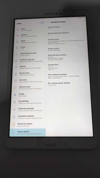 Tableta Samsung Galaxy Tab A si Galaxy A6