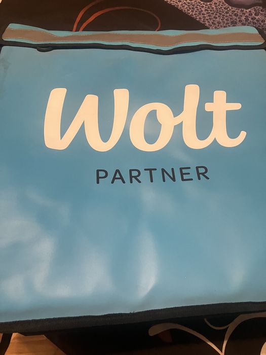 Сумка GIOVO ,WOLT для доставки еды.