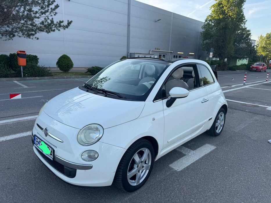 FIAT 500, decapotabil