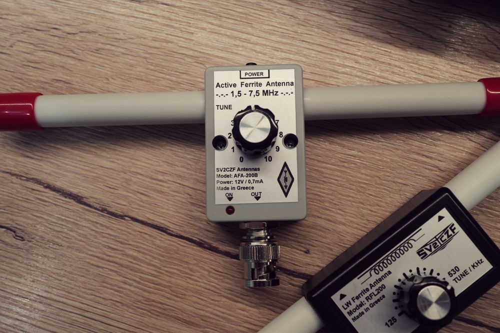 Antena activa GRAHN GS3-SE radioamatori cu 3 module DX TX HF UHF LW