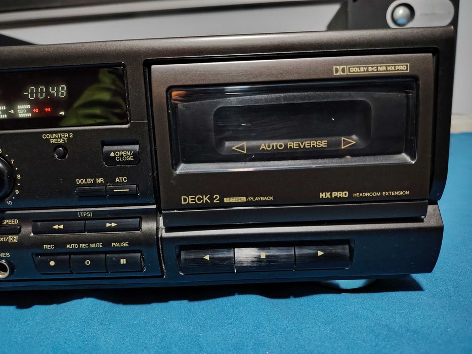 TECHNICS Stereo Cassette Deck RS-TR575 deck dublu.