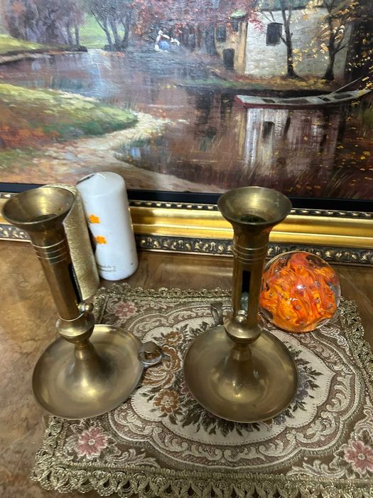 DN918 Set 2 sfesnice mari 330gr 21h x12d bucata ca set de 2