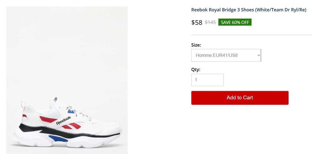 Комплект маратонки Reebok, Lonsdale, кецове Vans