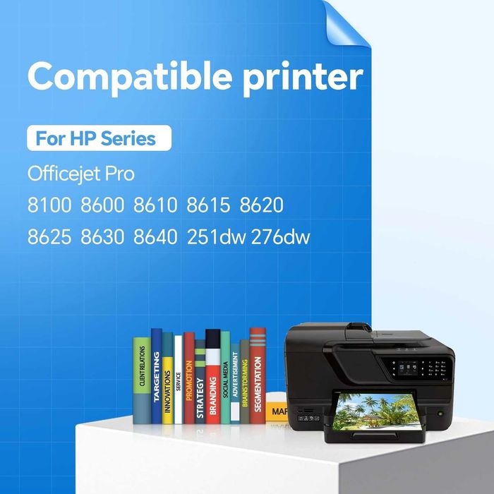 Мастилени касети за HP Officejet Pro Nestink 950 951 xl (10 броя)
