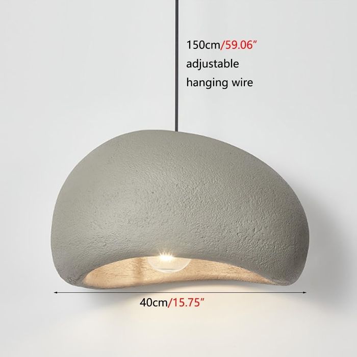 Висящи лампи стил Wabi-sabi E27