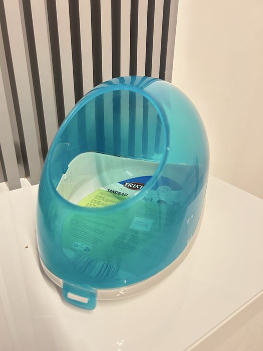 Cadiță nisip pentru hamsteri si soareci 27x18x16