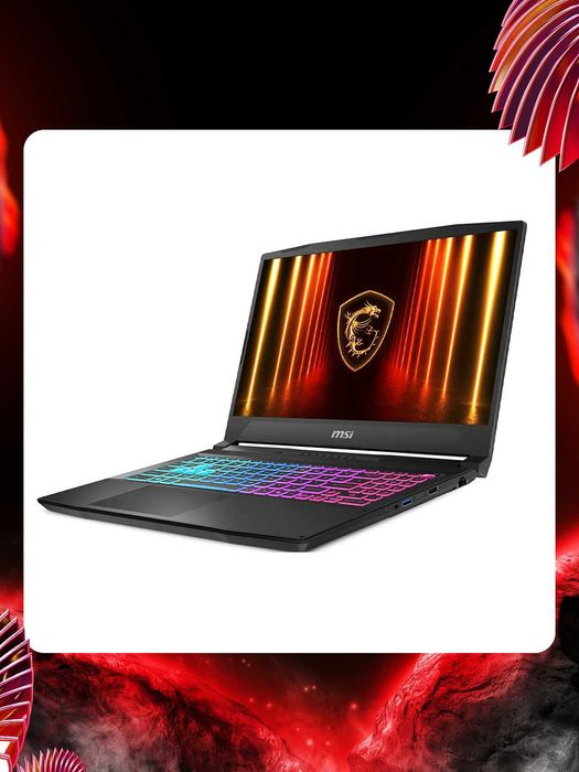 MSI SWORD GF66, Ryzen 7 8845HS, RTX 4050 6GB, 8/512GB, 15.6" 144Hz