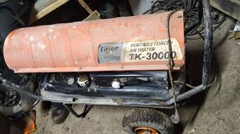 Дизельная пушка в хорошем состоянии